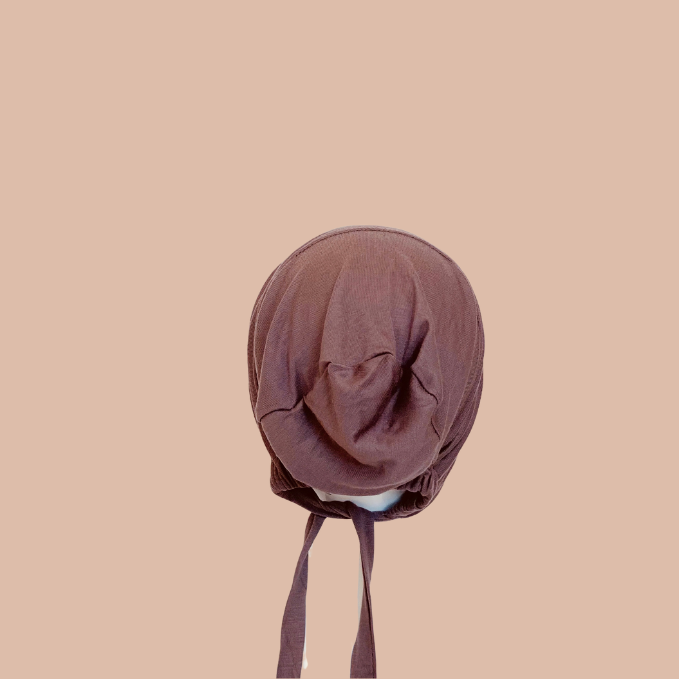 Adjustable Hijab Cap - Dusty Taupe - Mawdeest