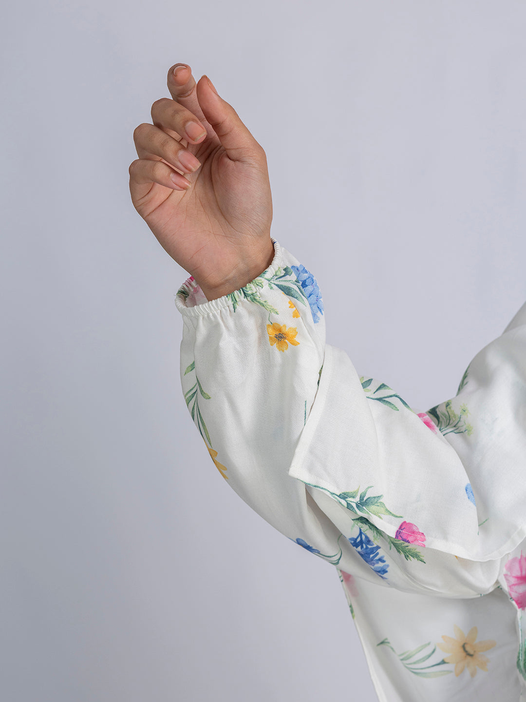 Floral Bliss Prayer Gown