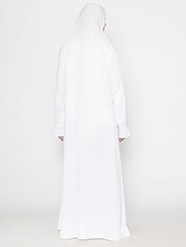 White abaya by Mawdeest