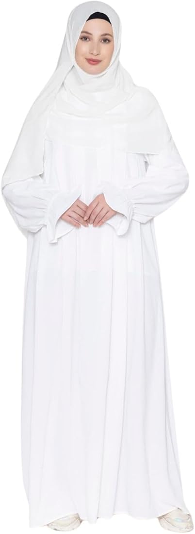 White abaya by Mawdeest