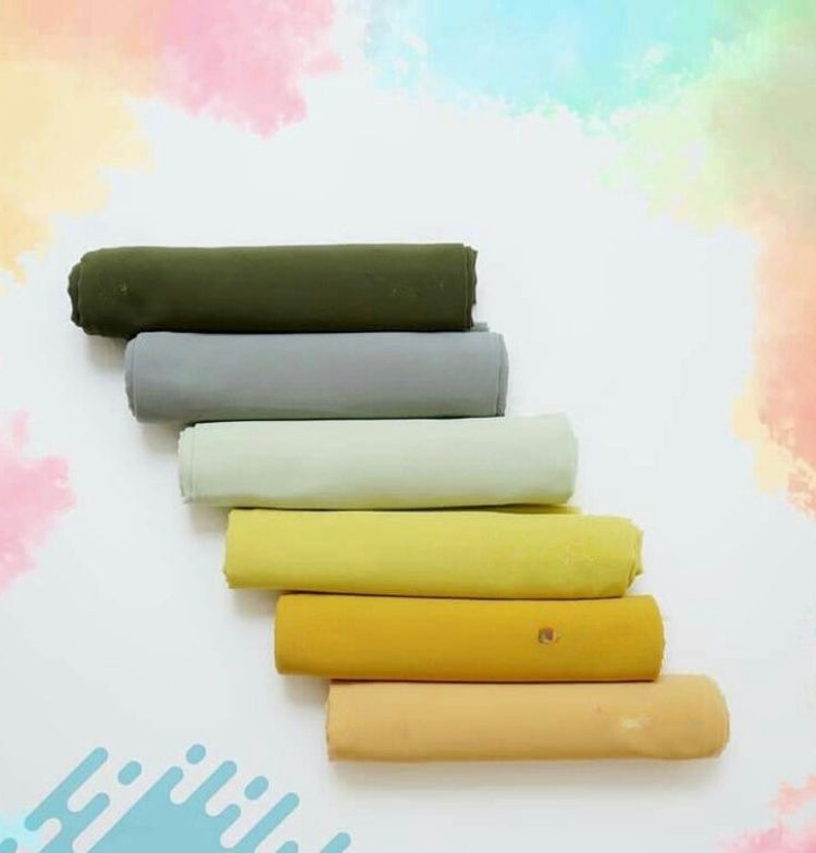 Premium Chiffon Hijab - Six Shades - Mawdeest