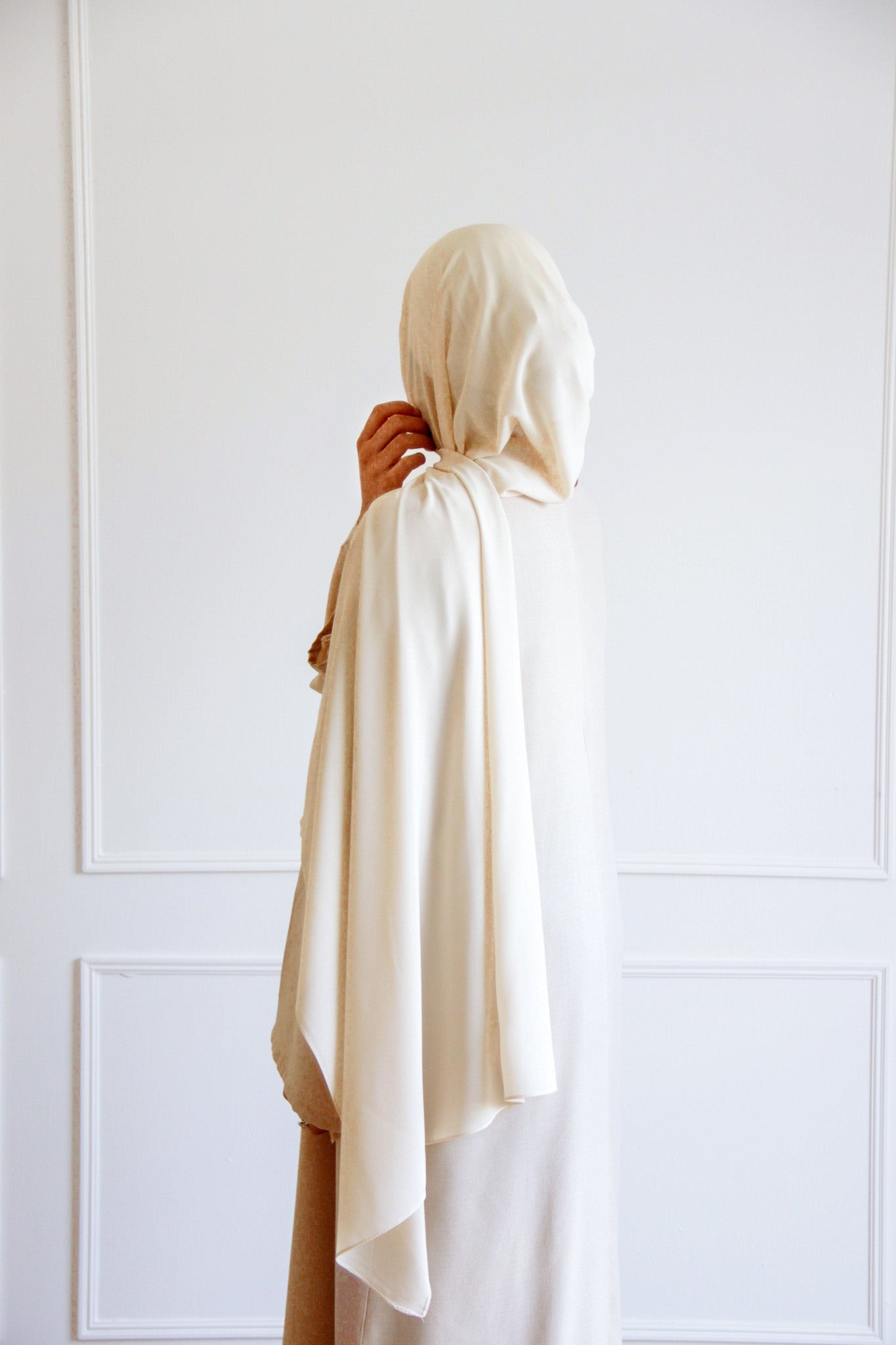 Premium Chiffon Hijab - Off White
