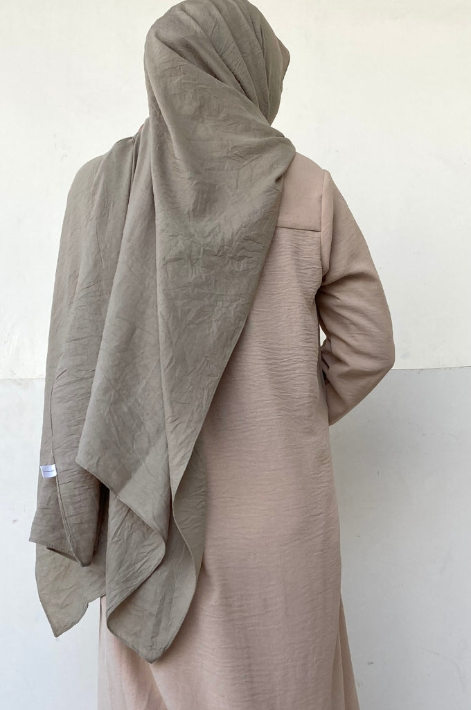 Malaysian Cotton Hijab - Laurel Green - Mawdeest