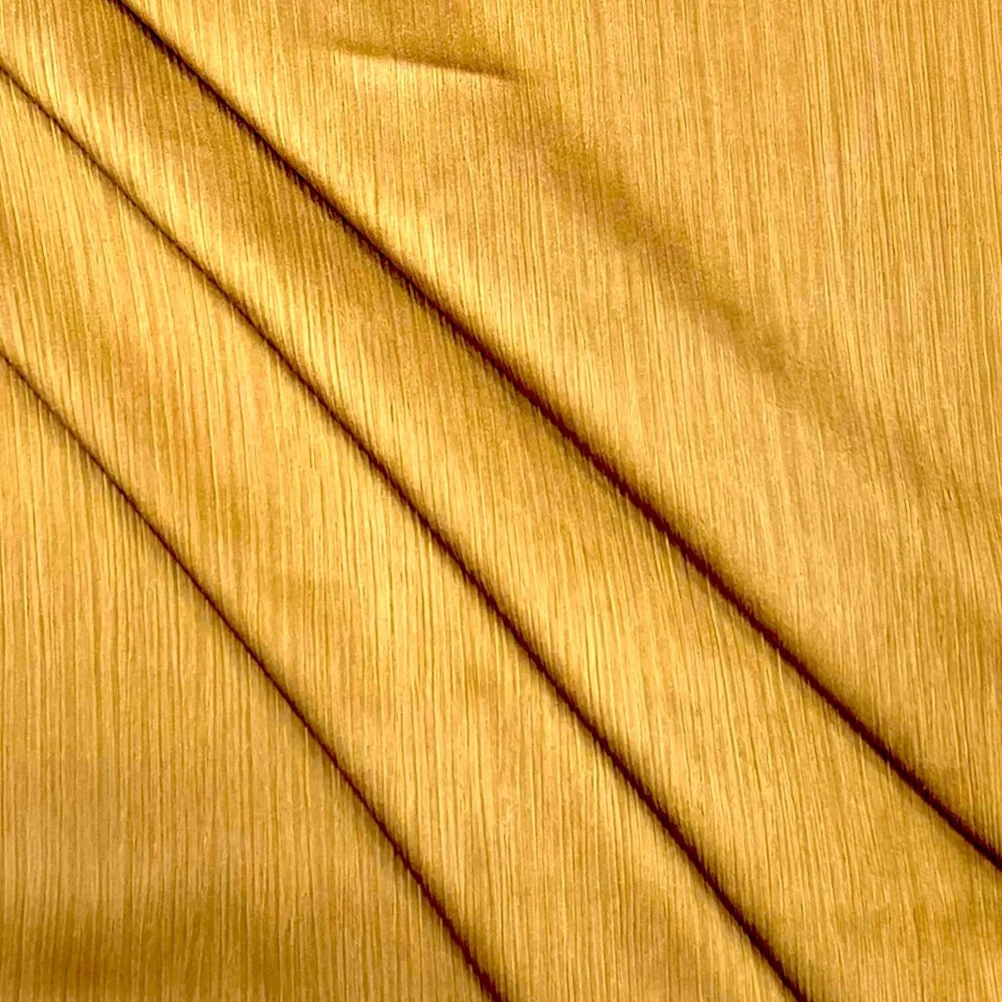 Crinkle Silk - Satin Hijab - Mustard