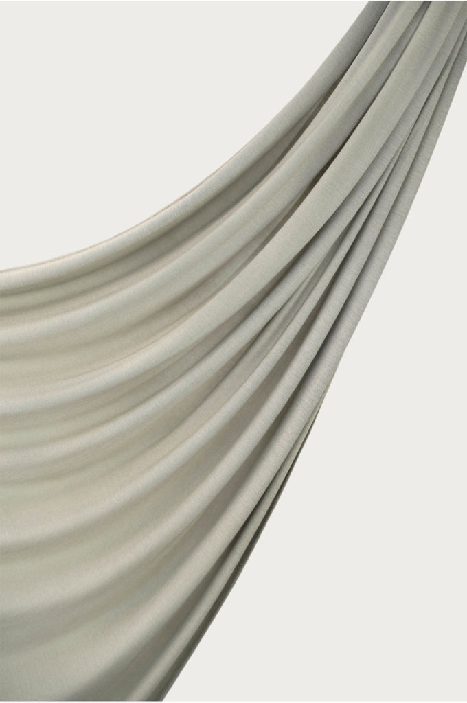 Premium jersey hijab in sage green, earthy soft stretch breathable hijab Mawdeest