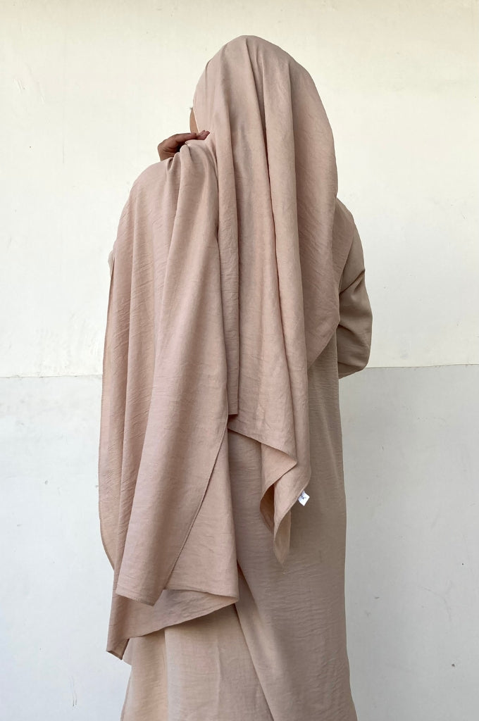 Malaysian Cotton Hijab - Tan - Mawdeest