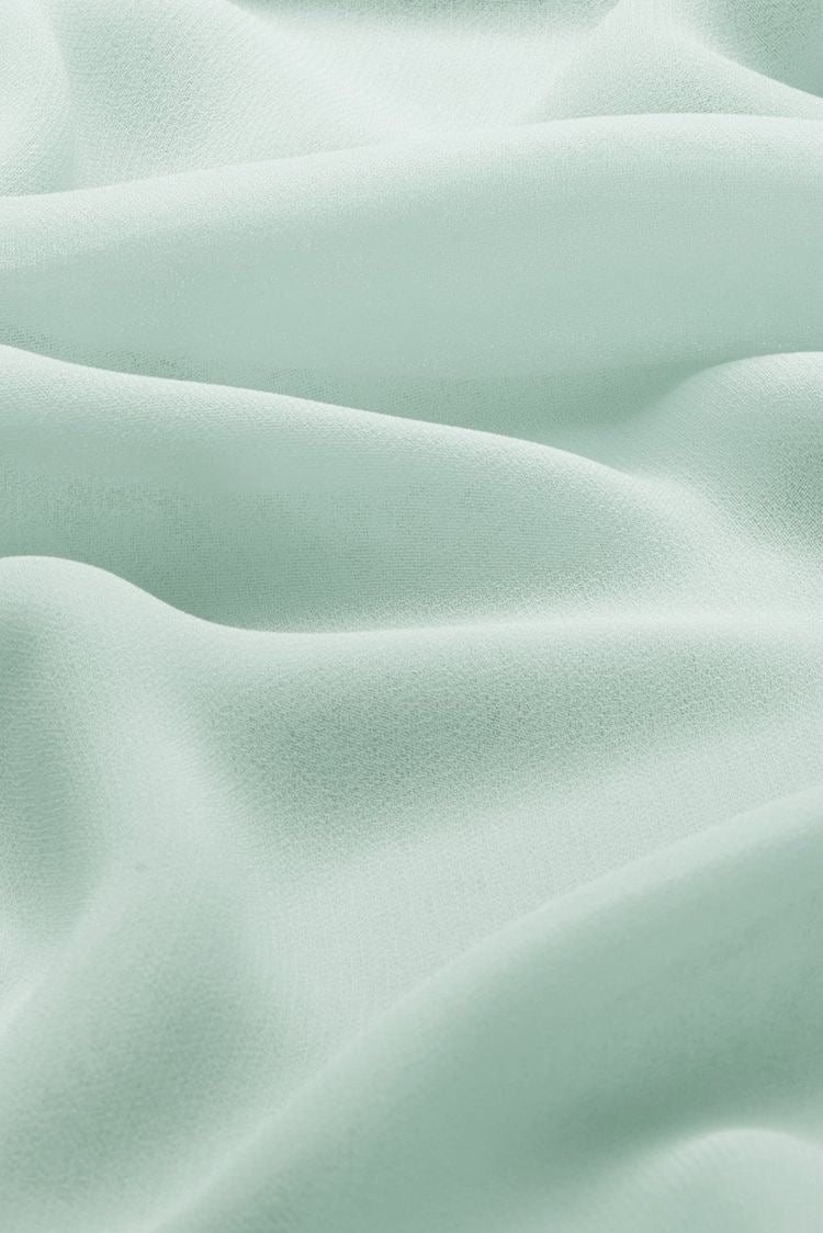 Premium Chiffon Hijab - Brook Green - Mawdeest