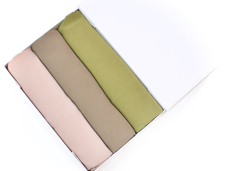 Premium Chiffon Hijabs - Three Shades - Mawdeest