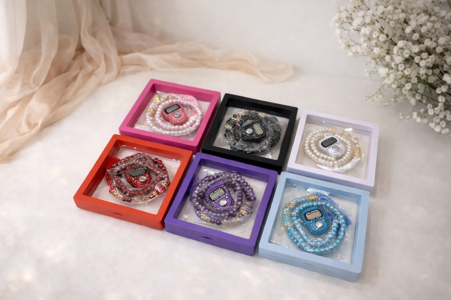 Tasbeeh Gift Box – Perfect for Nikah, Wedding, Umrah & Aqeeqah Favours