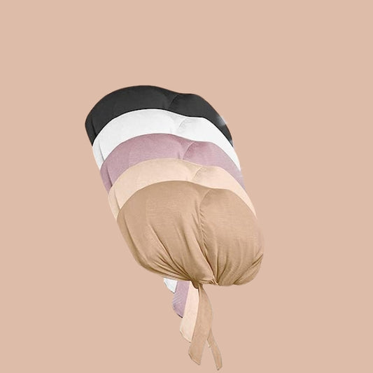 Adjustable Hijab Cap - Pack of Five - Mawdeest 