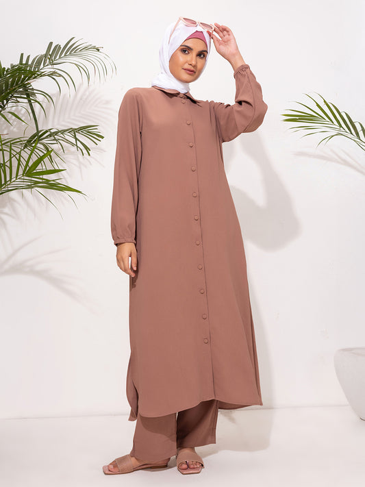 Co-Ord Set Brown
