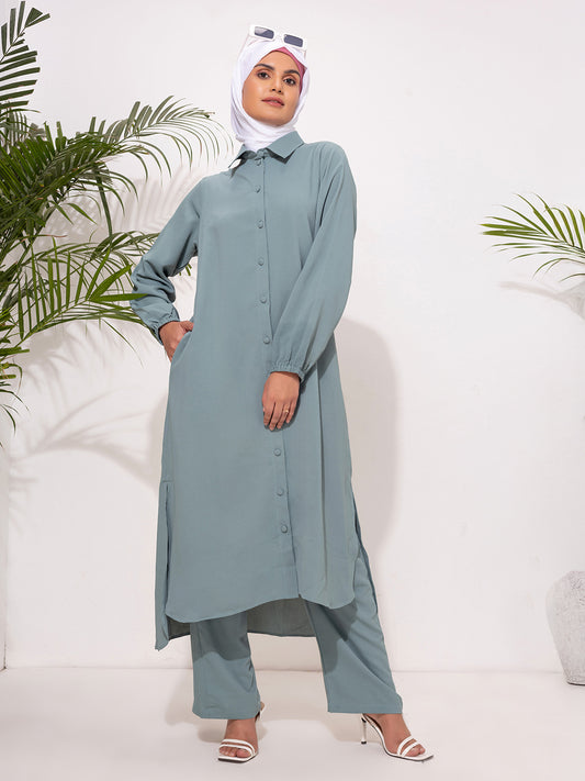 Co-Ord Set Teal blue