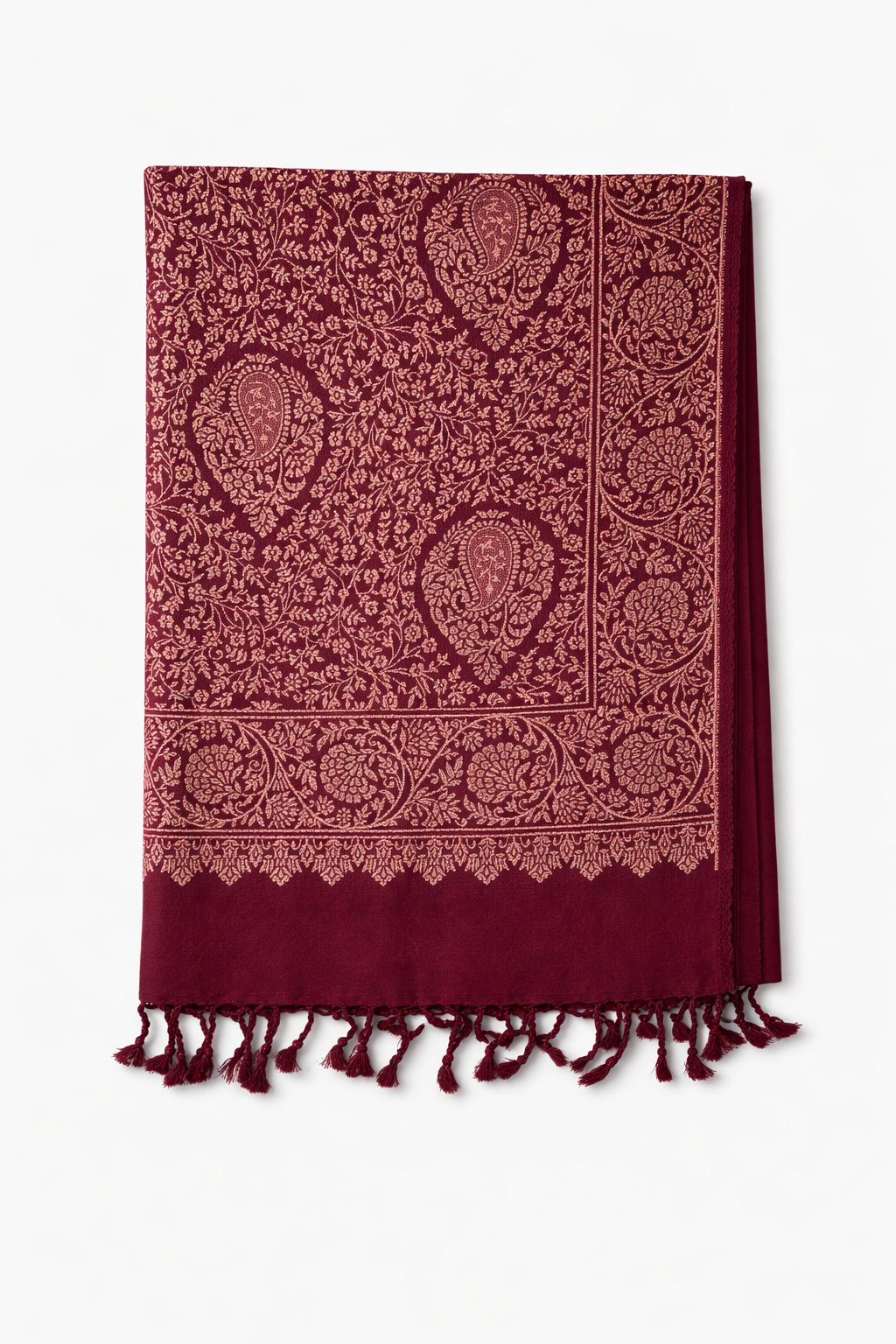 Maroon Pashmina Hijab