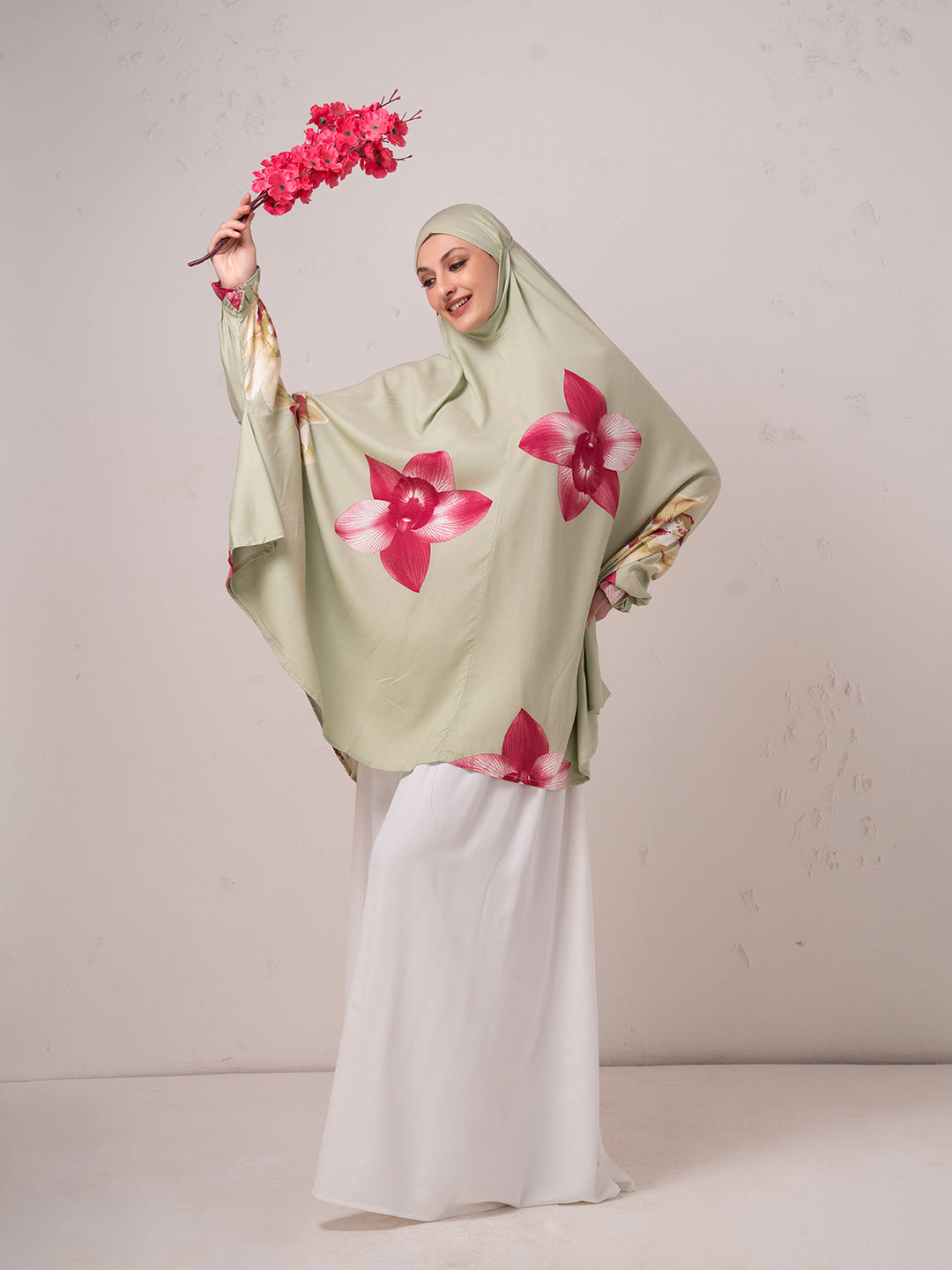 Floral Grace Nemaz Dupatta