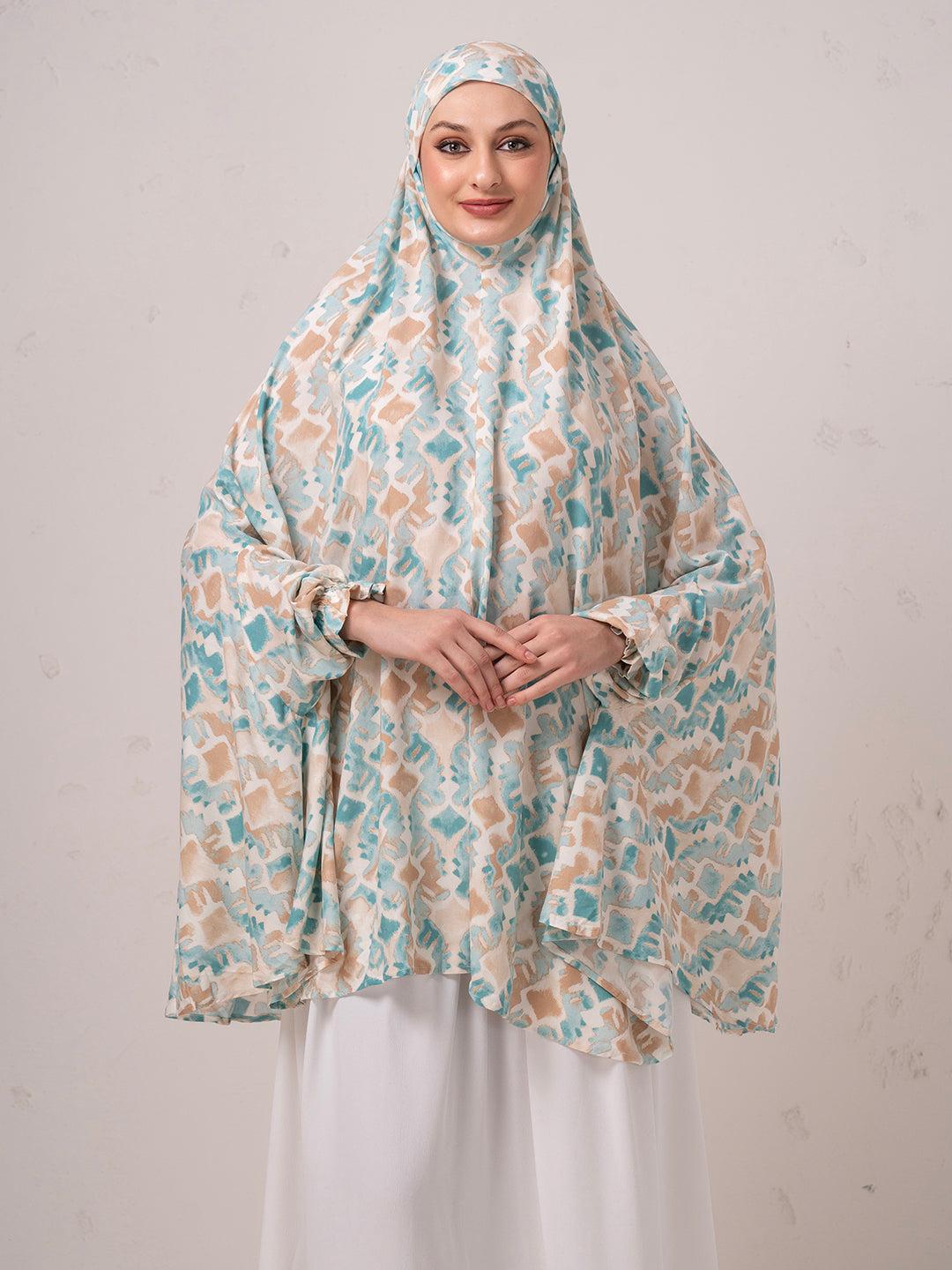 Soft Blossom Khimar