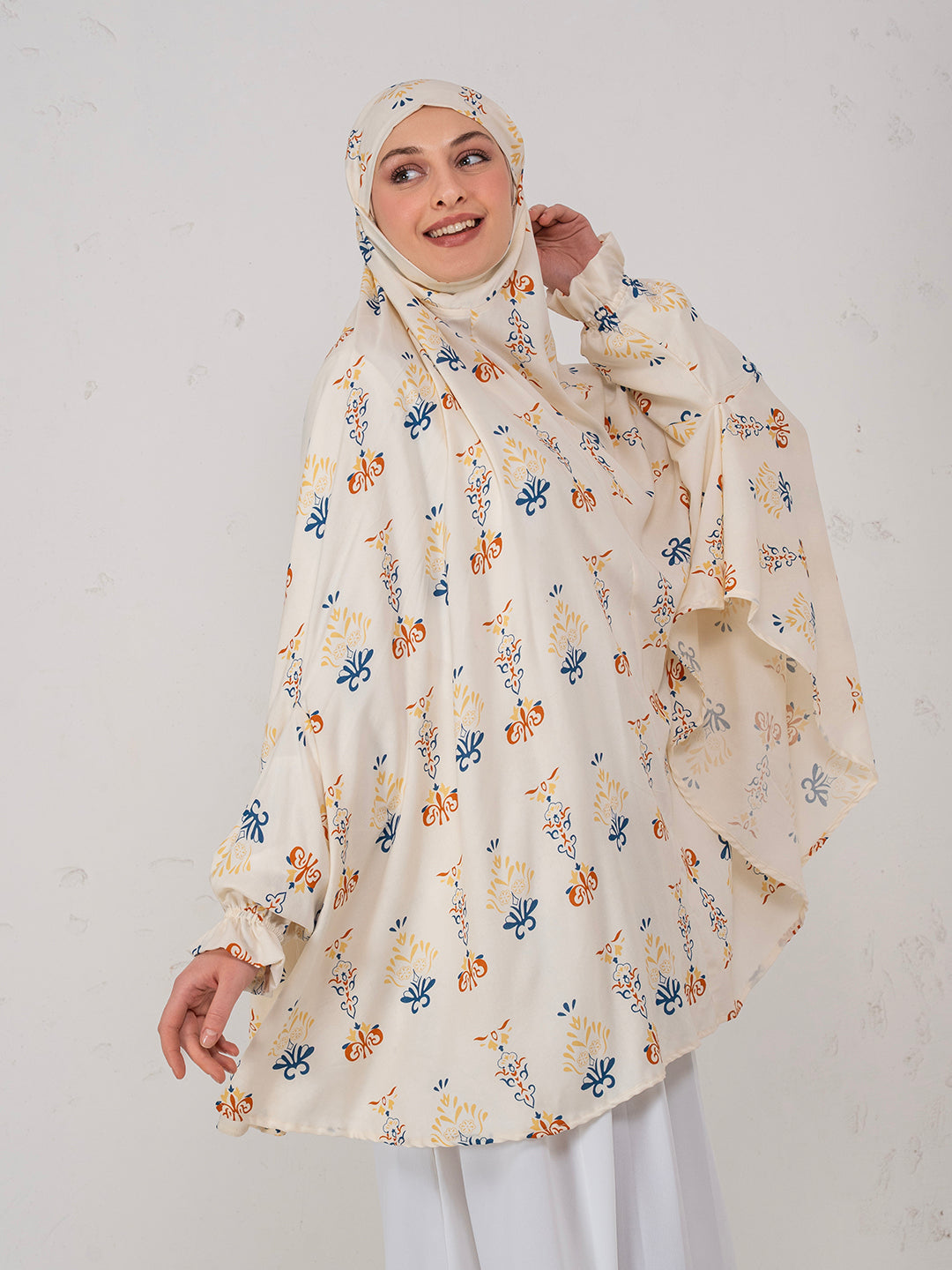 Multi Floral Embrace Nemaz Dupatta