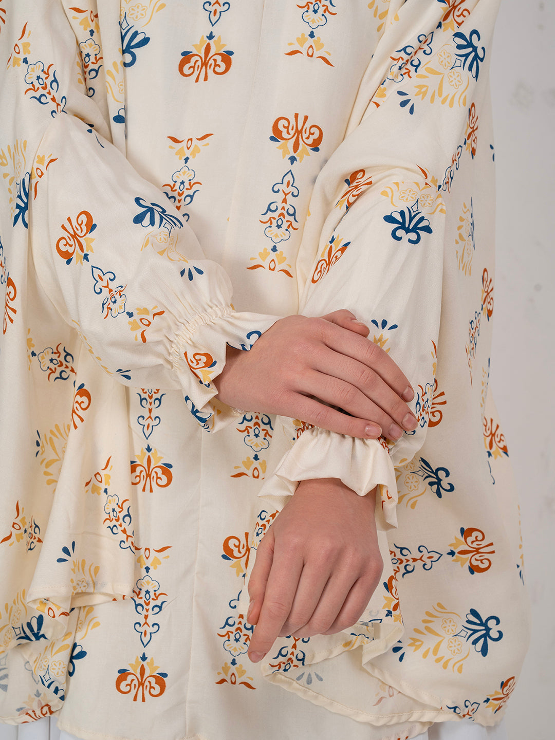 Multi Floral Embrace Nemaz Dupatta