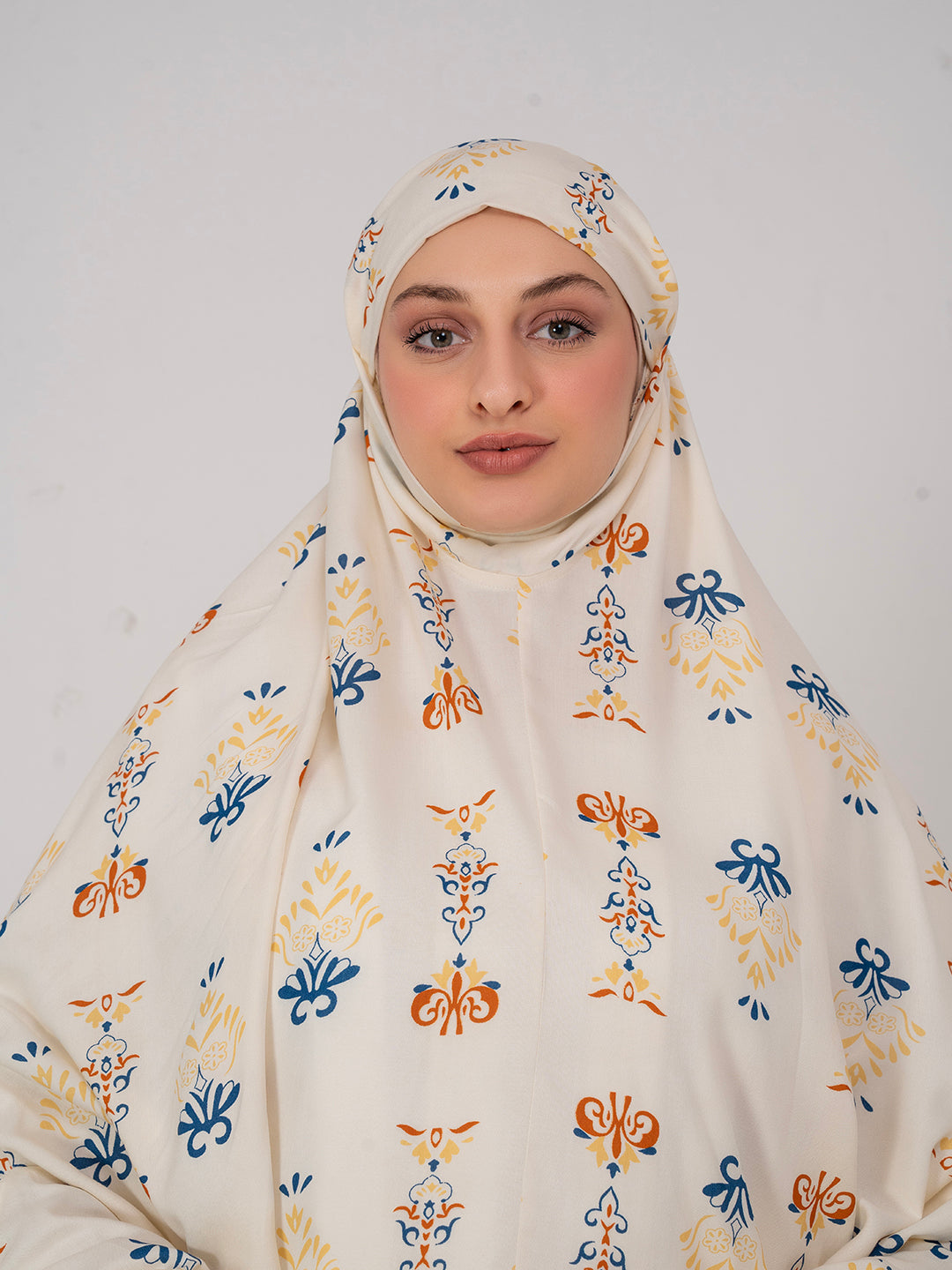 Multi Floral Embrace Nemaz Dupatta