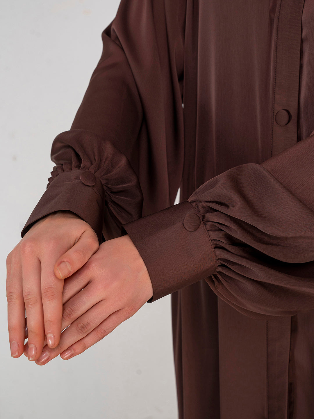 Dark Brown Abaya