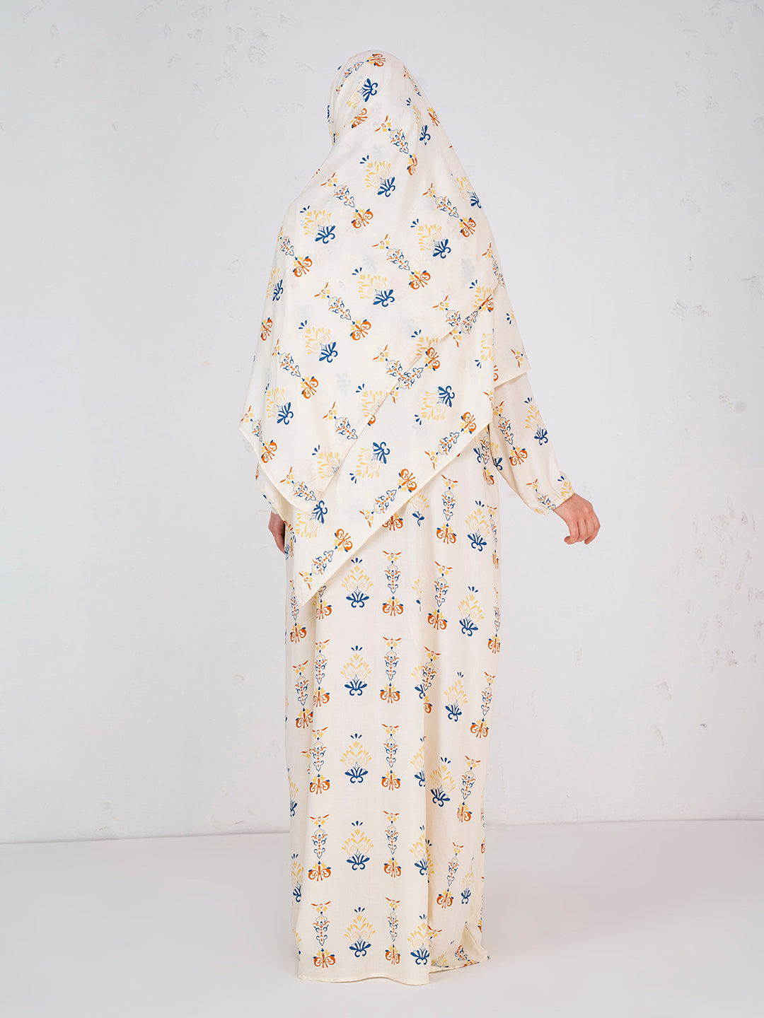 Multi Whispering Blooms Prayer Gown