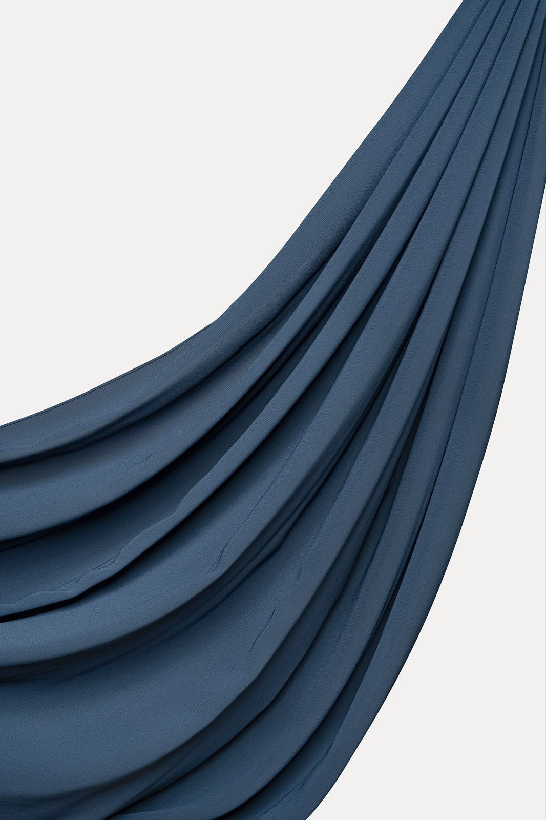 Deep sea chiffon hijab for women by Mawdeest