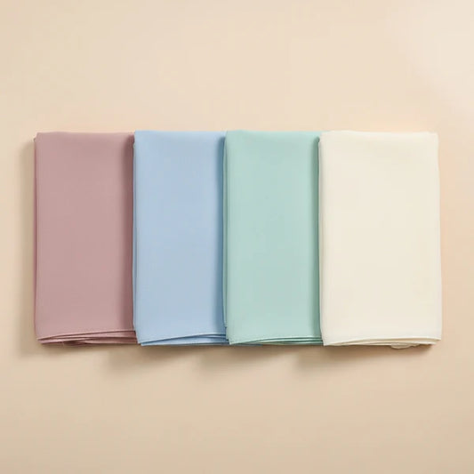 Lightweight chiffon hijab set for daily wear – Mawdeest India