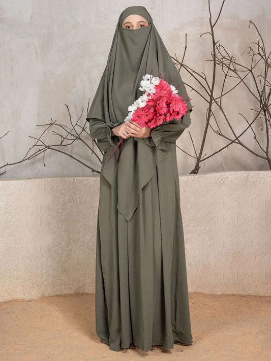 Abaya With Khimar