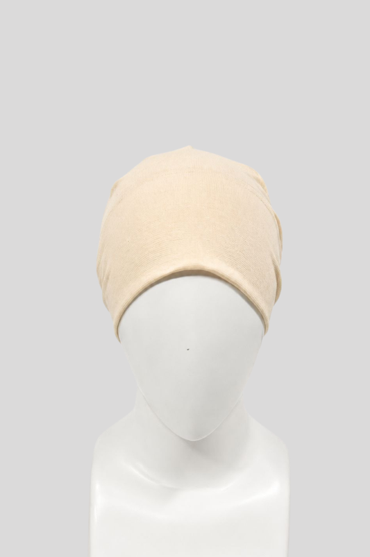 Adjustable Hijab Cap - Ivory