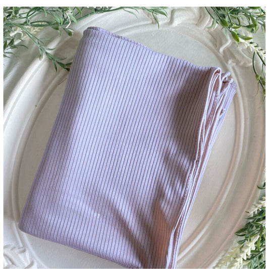 Ribbed Jersey Hijab - Lavender
