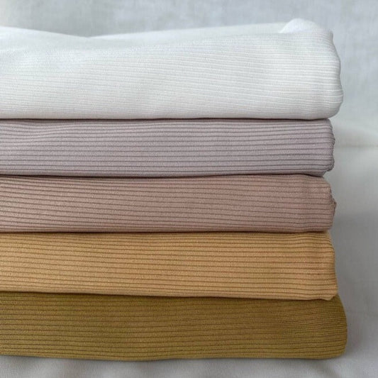 Pack of  Four Ribbed Jersey Hijab