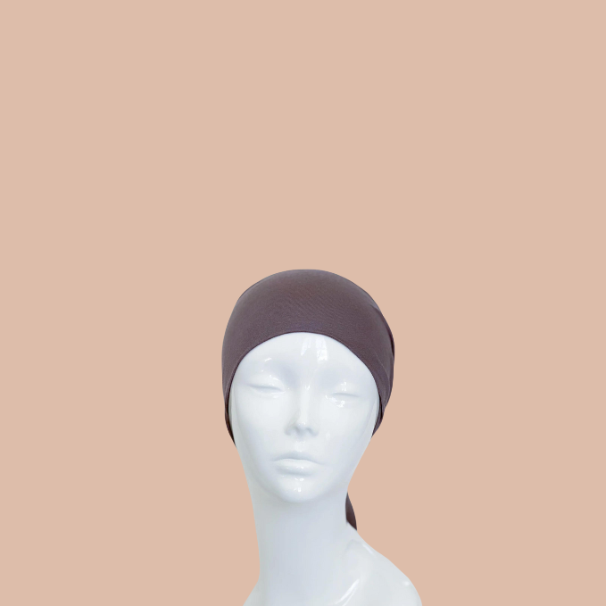 Adjustable Hijab Cap - Mauve