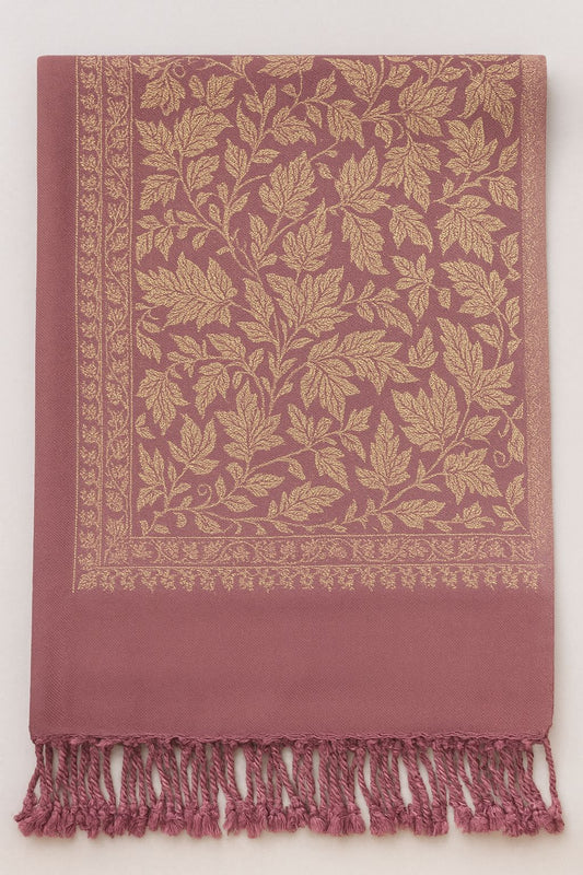 Rosewood Blossom Pashmina