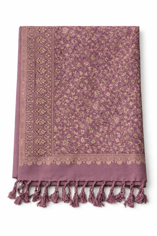 Mauve Royal Pashmina
