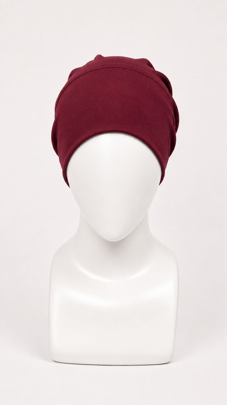 Tie Back Hijab Cap - Maroon