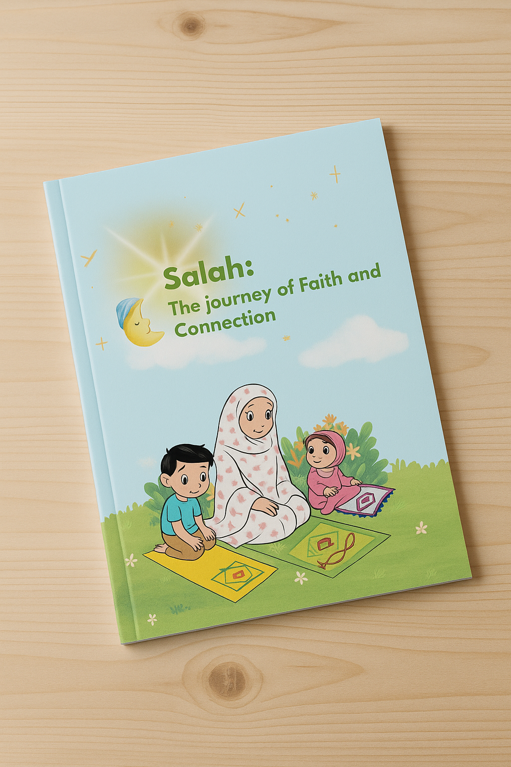 Salah the journey of faith Islamic book for kids to learn prayer steps importance of Salah for Muslim children