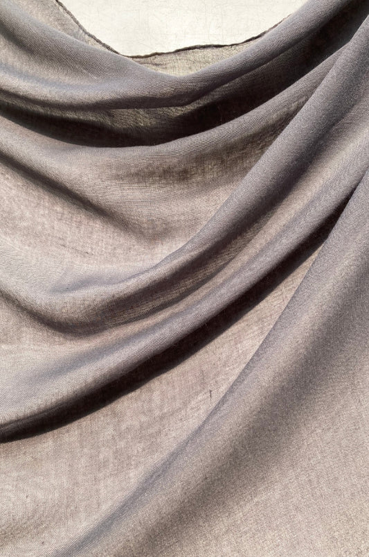 Best charcoal grey breathable cotton hijab for women India soft modest wear premium scarf – Mawdeest
