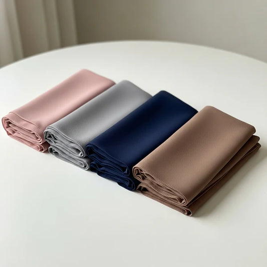 Premium Chiffon Hijab - Four Shades