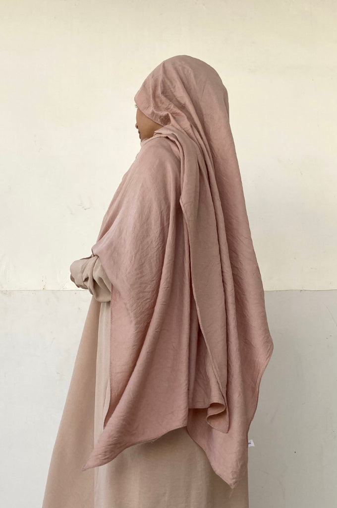 Malaysian Cotton Hijab - Ivory Skin