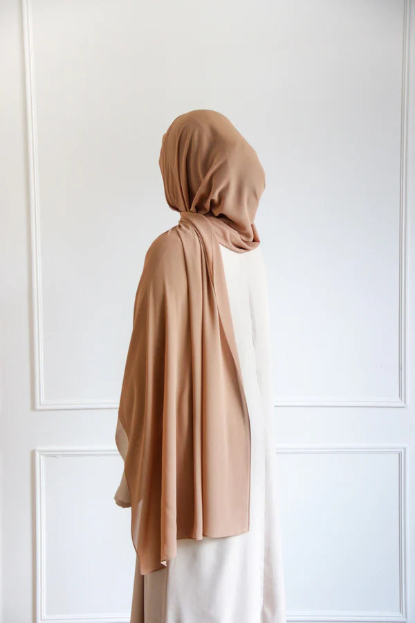 Best chiffon hijabs online in India for Muslim girls and women featuring elegant pastel shades in premium soft breathable fabric
