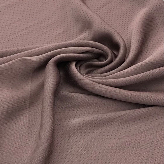 Dusty Mauve textured silk satin hijab – muted elegant soft tone hijab