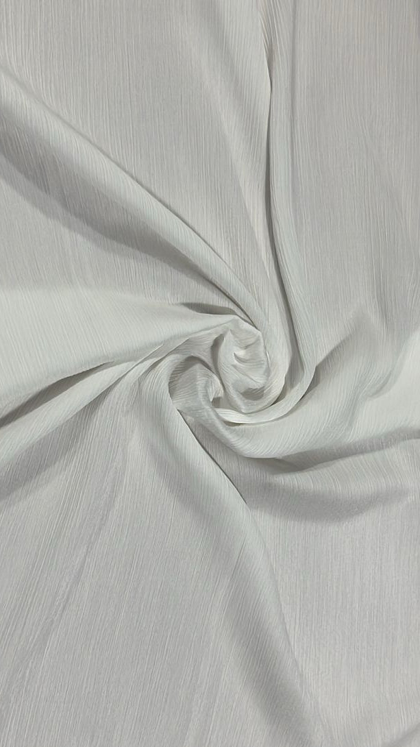 White textured silk satin hijab – clean minimal elegant hijab