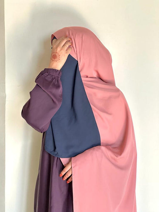 Turkish Chiffon Hijab - Carrot Pink