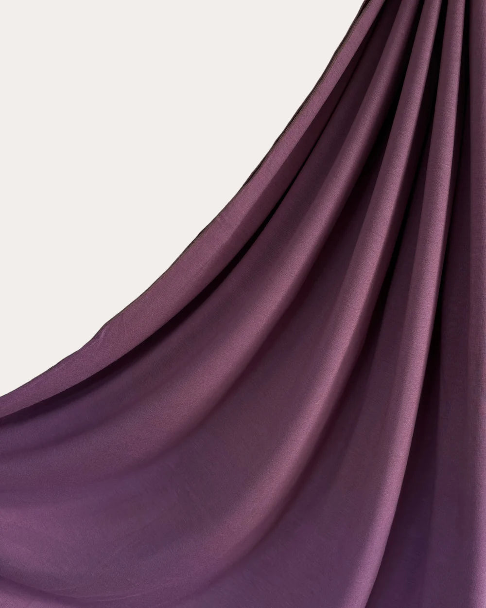 Premium jersey hijab in purple, soft stretch stylish modest hijab Mawdeest