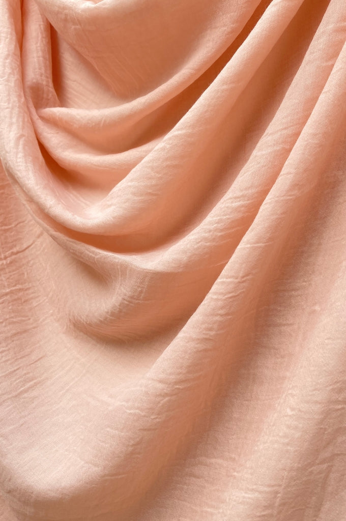 Classic Modal Hijab - Soft Peach - Mawdeest 