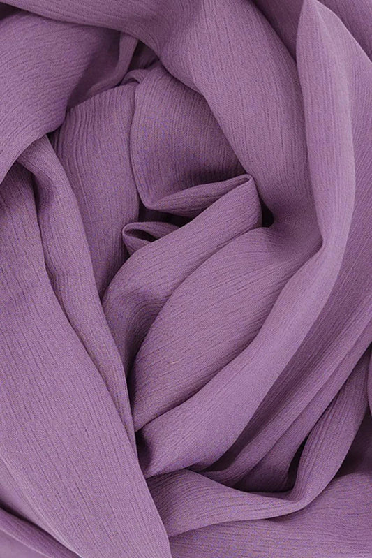 Deluxe Crinkle Chiffon - Lavender - Mawdeest